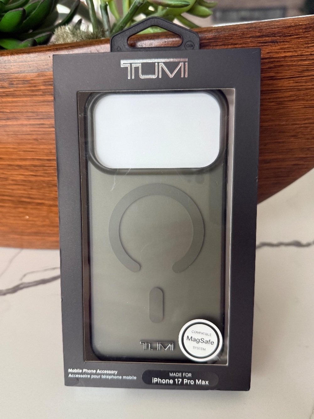 New TUMI iPhone 17 Pro Max Shockproof MagSafe Compatible Phone Case